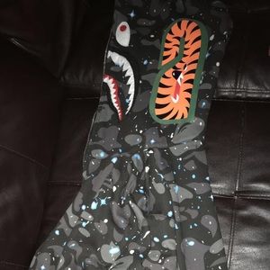 Glow in the dark bape hoodie